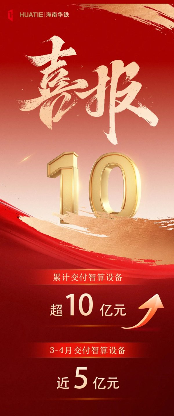 炒股开户平台 奋战“双过半” | 超10亿元！海南华铁智算设备累计交付额再刷新